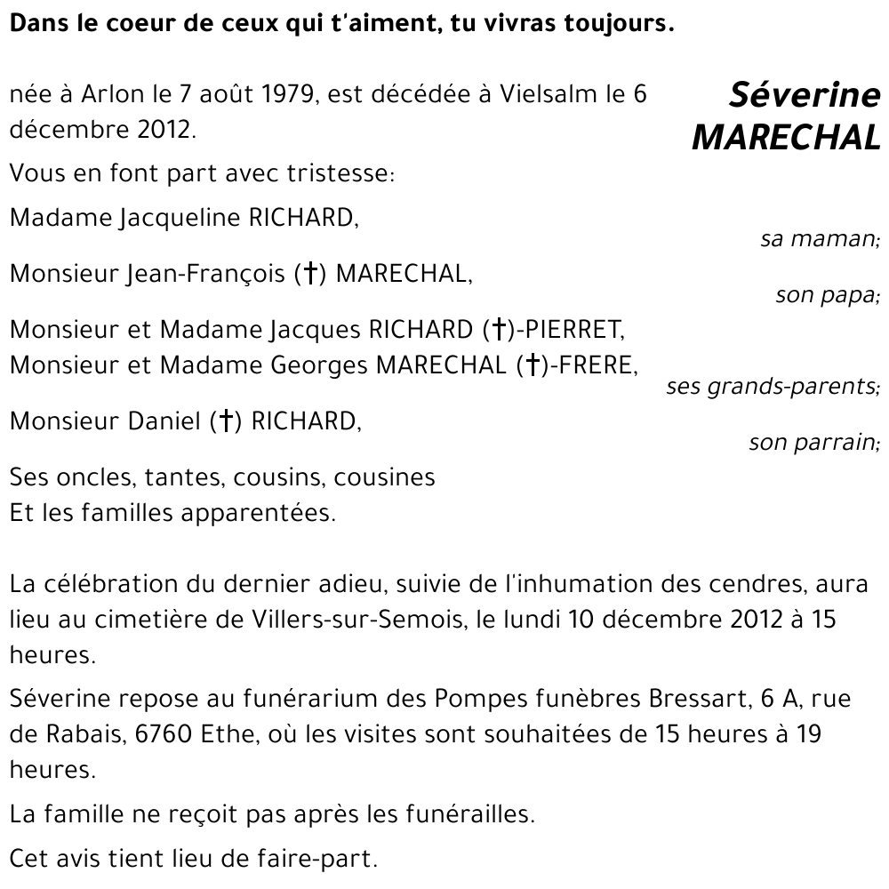 Séverine MARECHAL