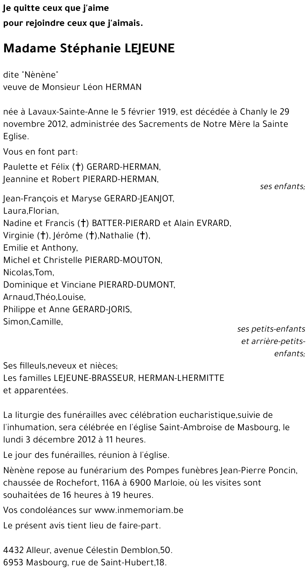 Stéphanie LEJEUNE