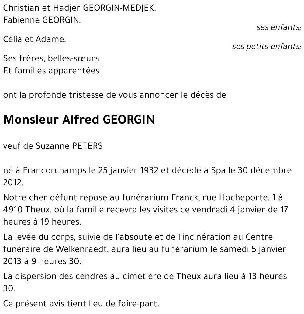 Alfred GEORGIN