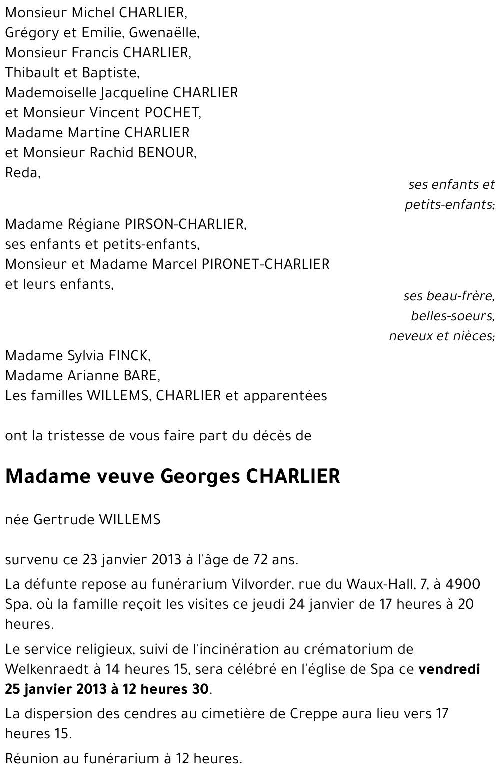 Georges CHARLIER