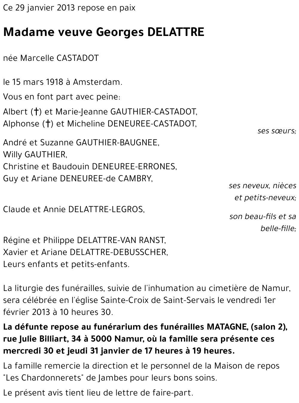 Georges DELATTRE