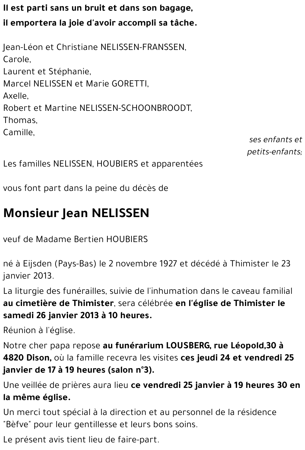 Jean NELISSEN