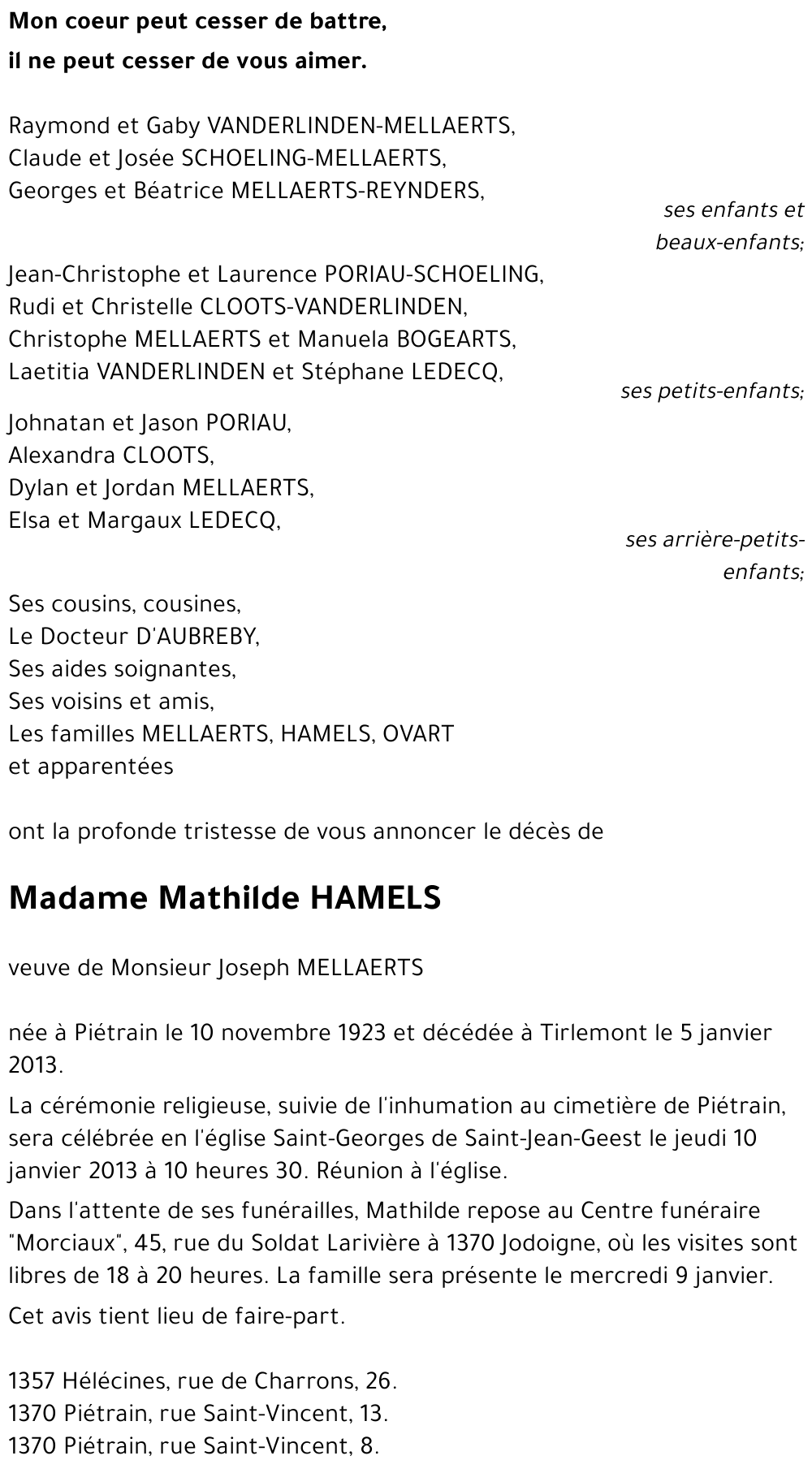 Mathilde HAMELS