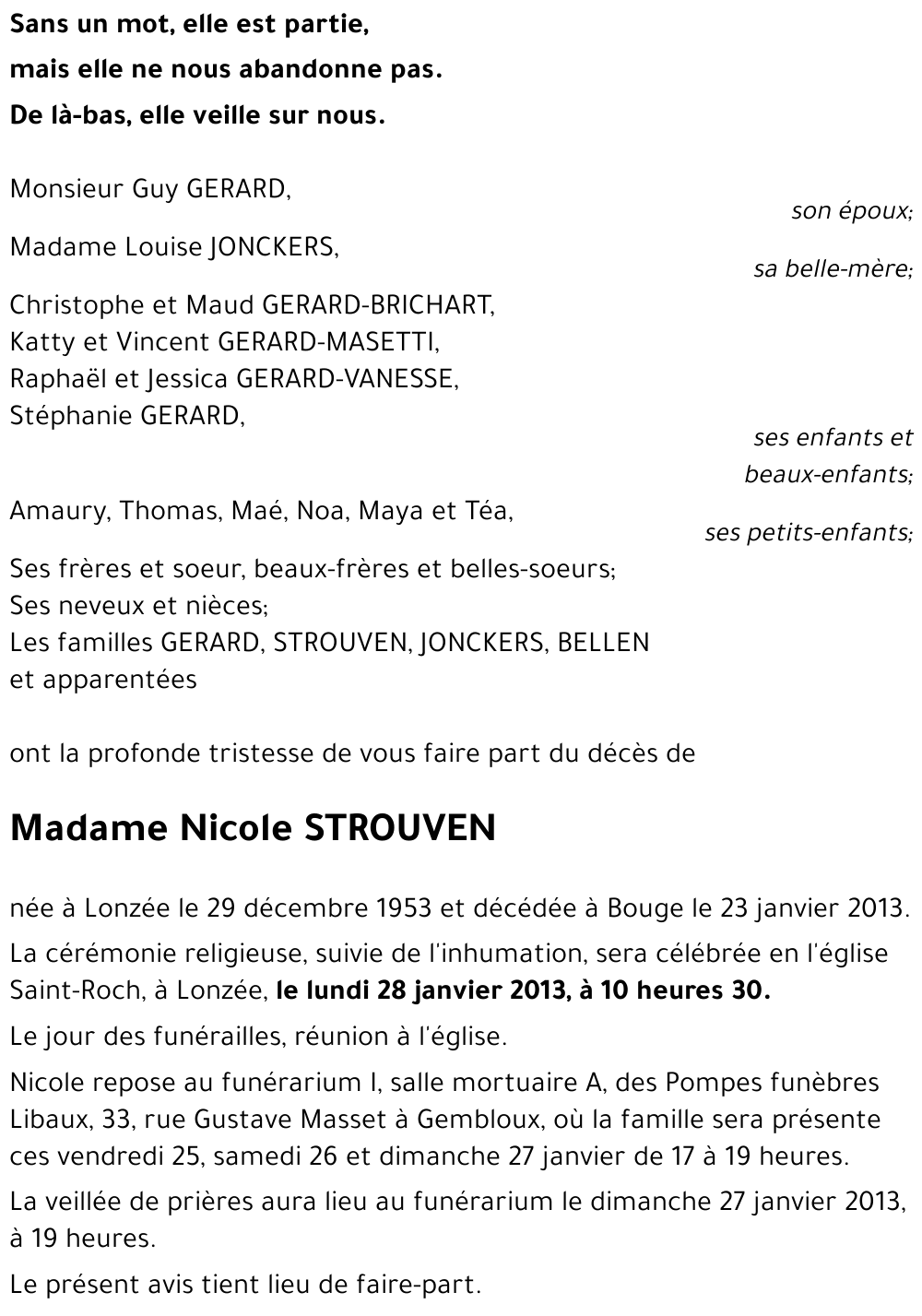 Nicole STROUVEN