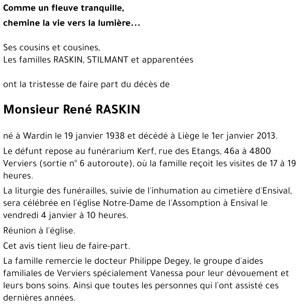 René RASKIN