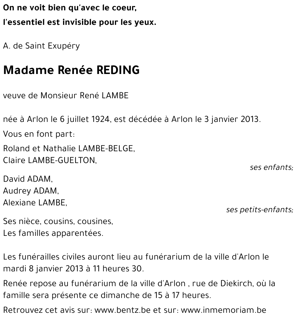 Renée REDING