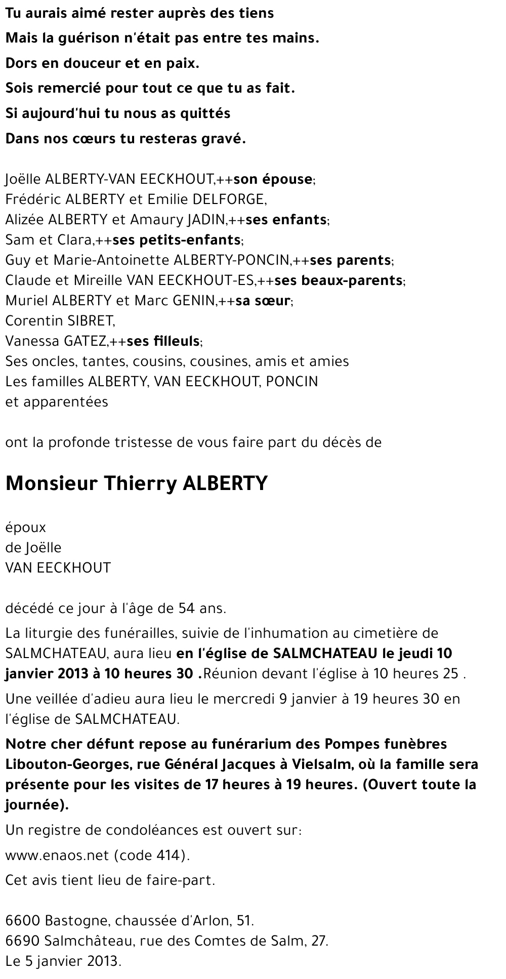 Thierry ALBERTY