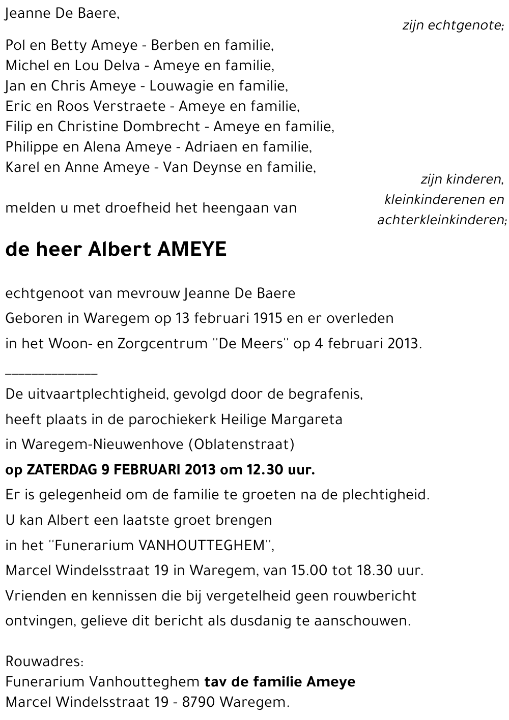 Albert AMEYE