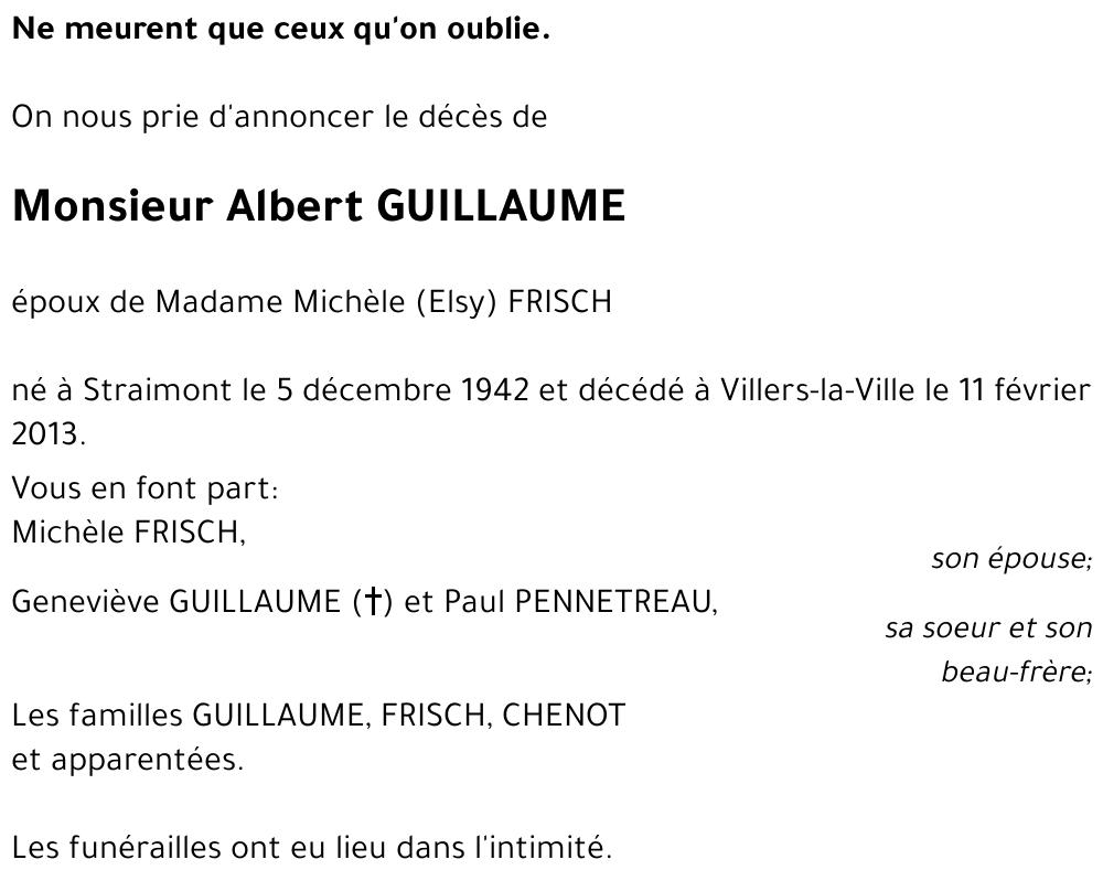 Albert GUILLAUME