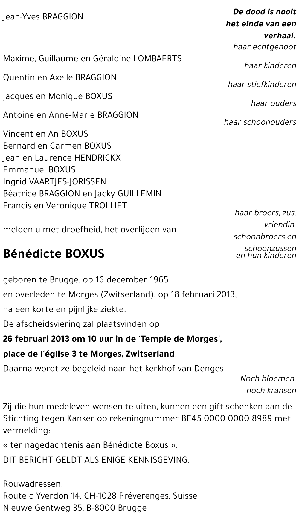 Bénédicte BOXUS