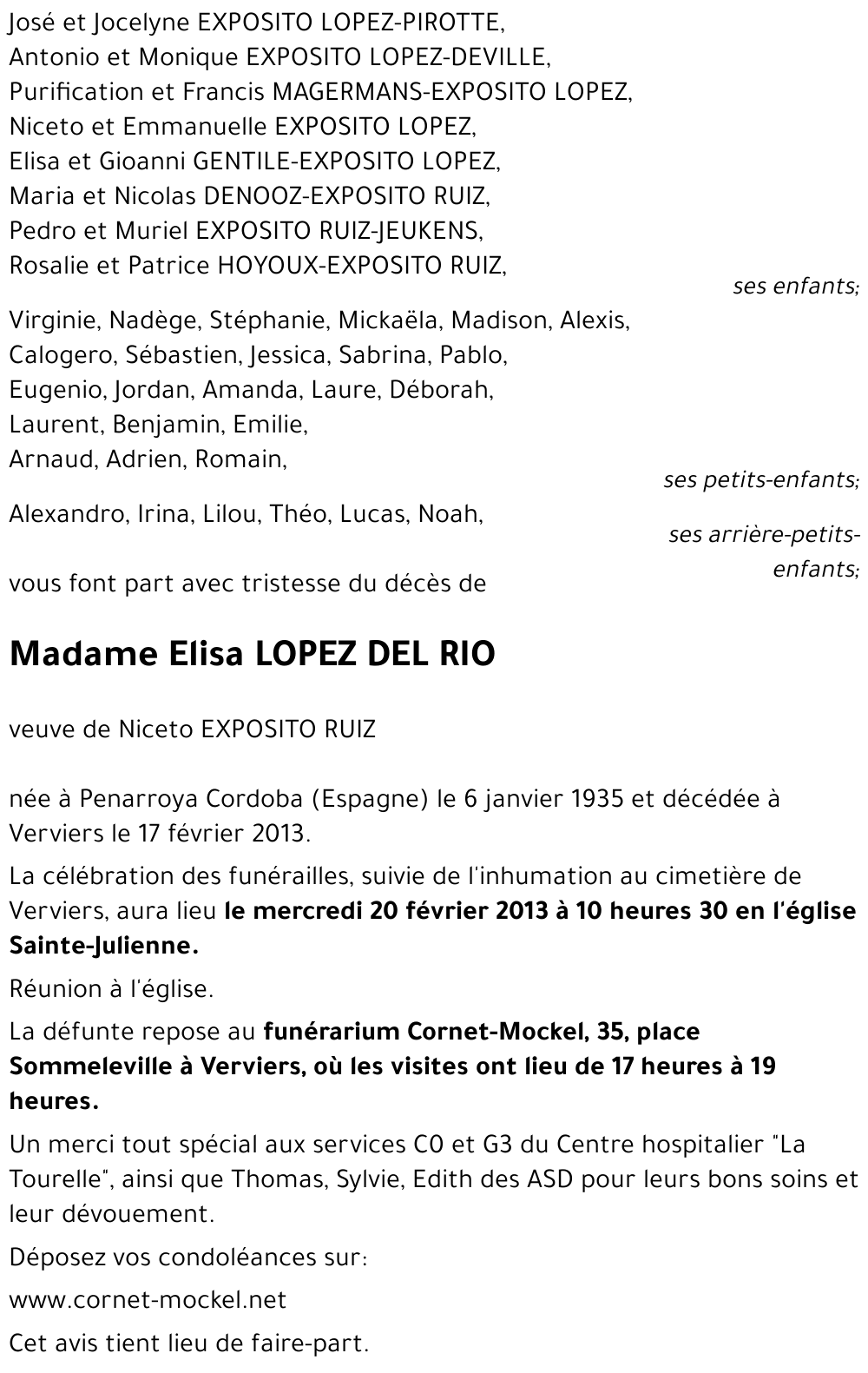 Elisa LOPEZ DEL RIO