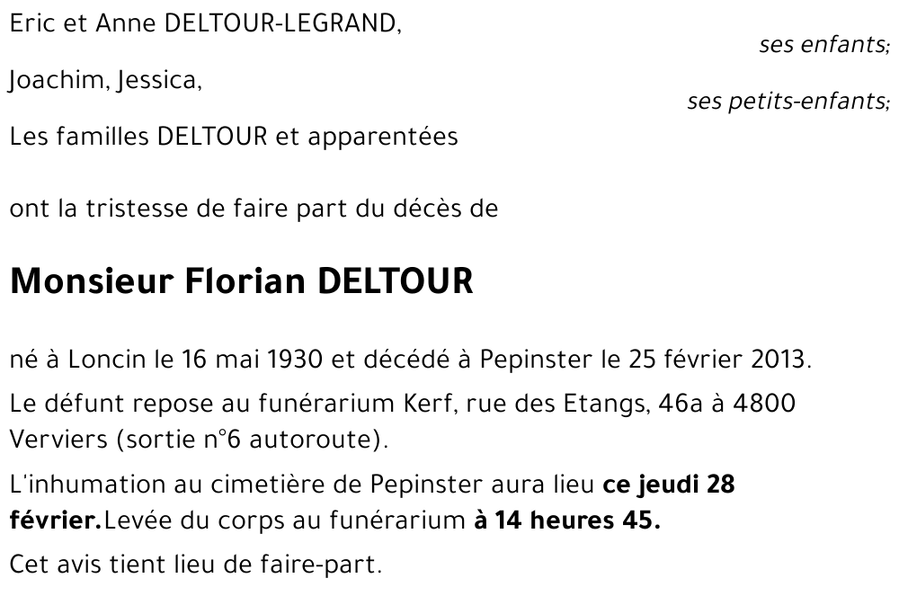 Florian DELTOUR