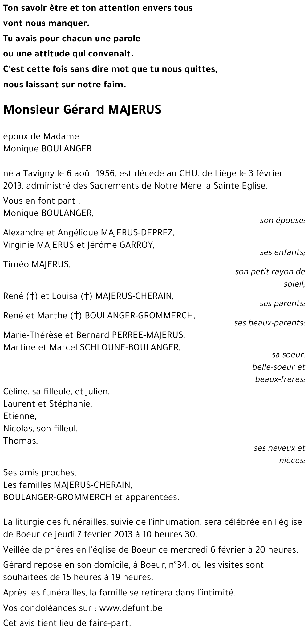 Gérard MAJERUS