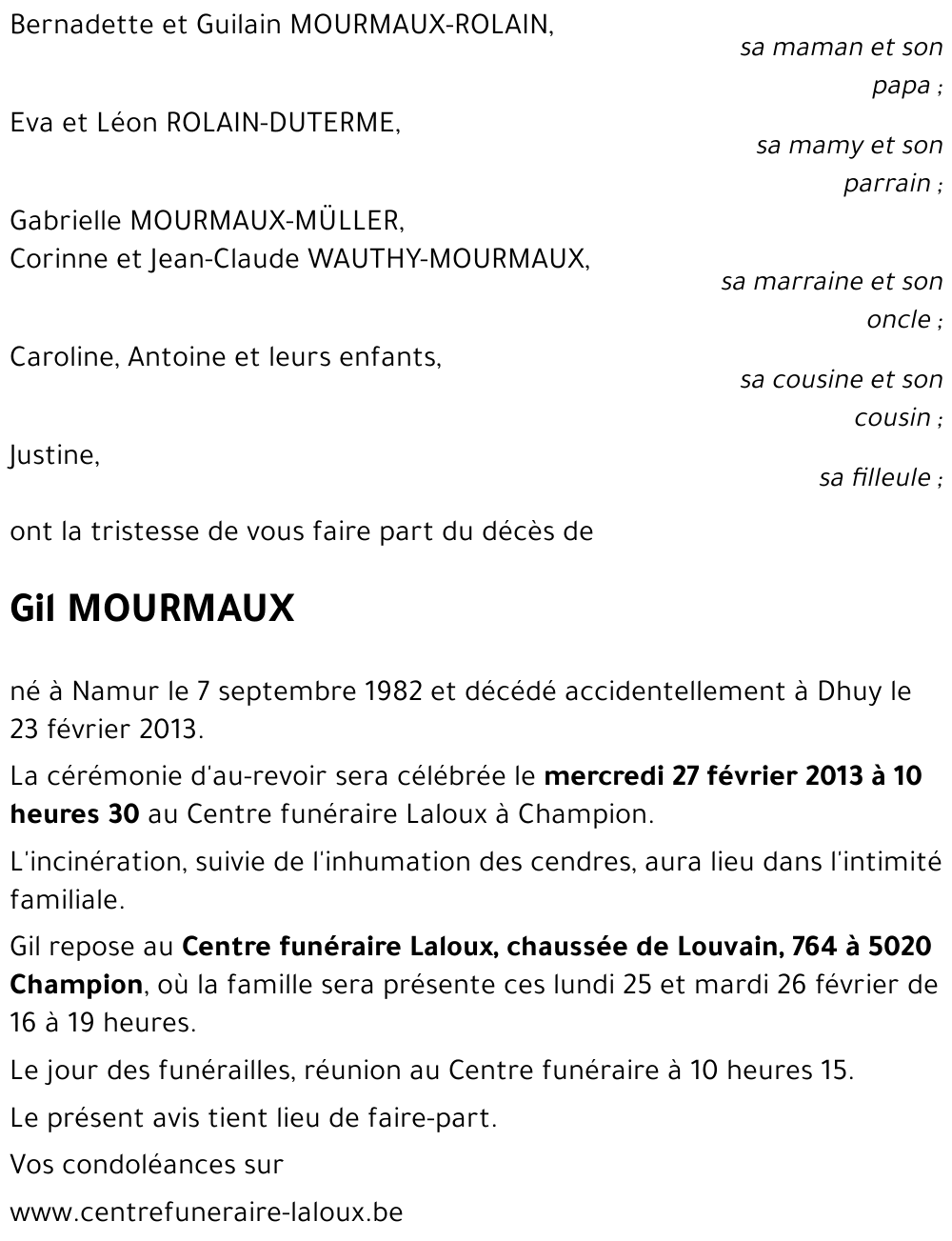 Gil MOURMAUX