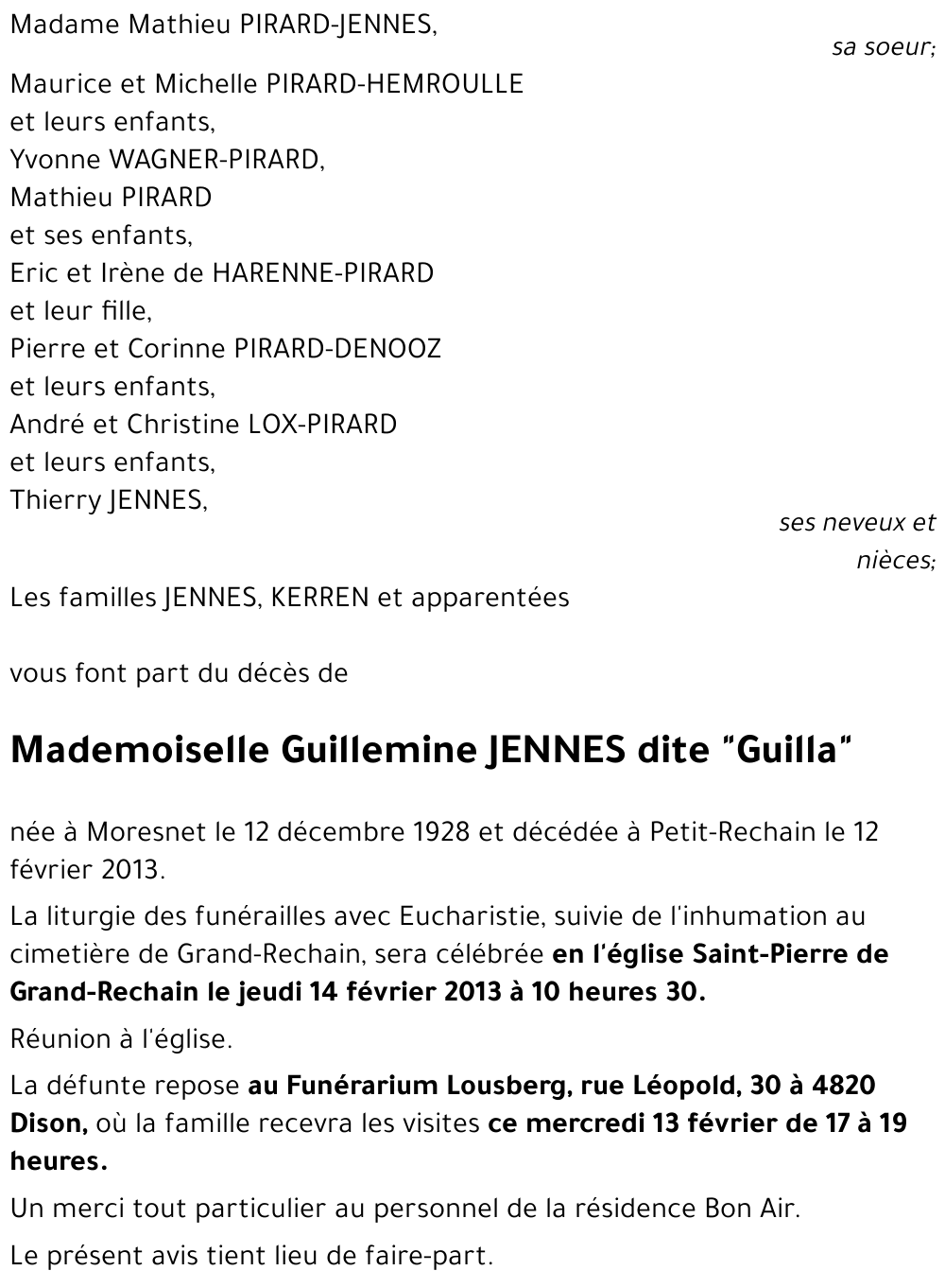 Guillemine JENNES