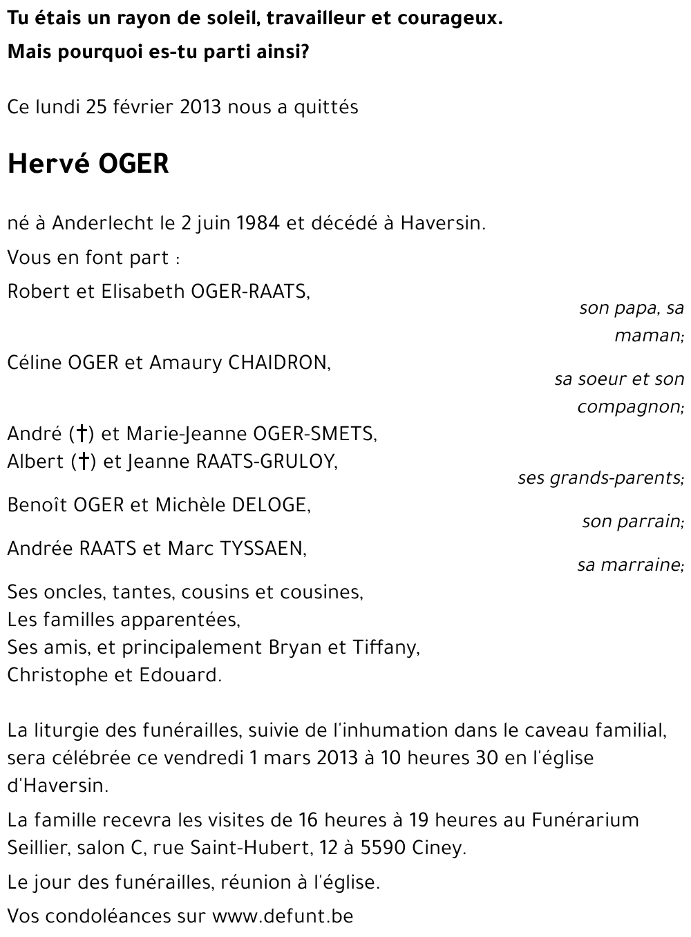 Hervé OGER