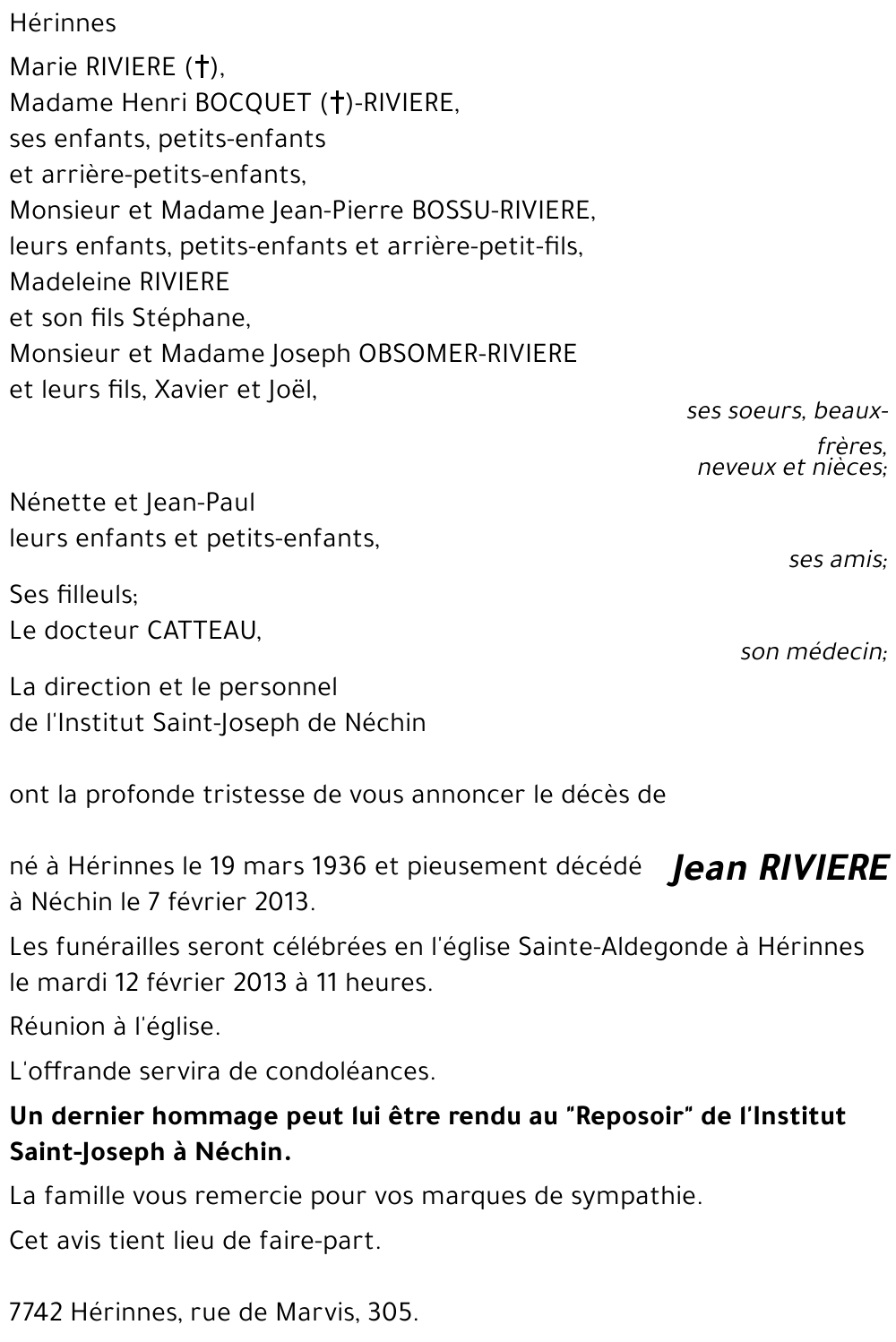 Jean RIVIERE