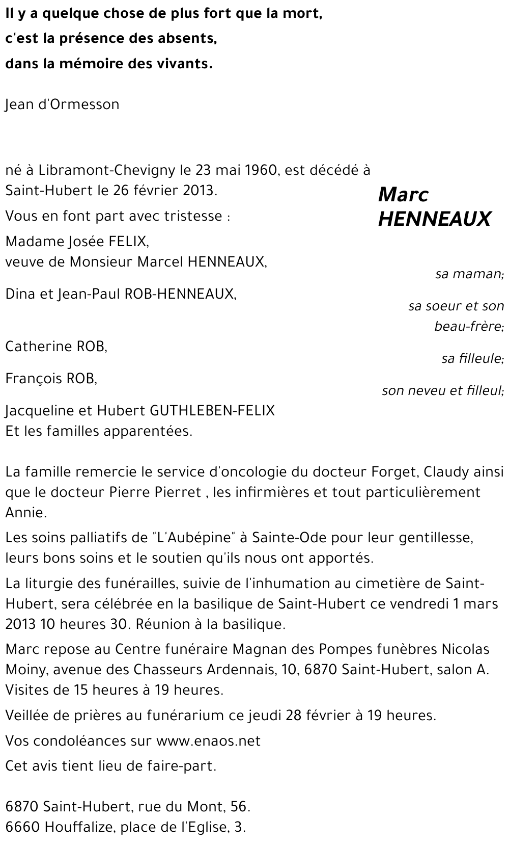 Marc HENNEAUX