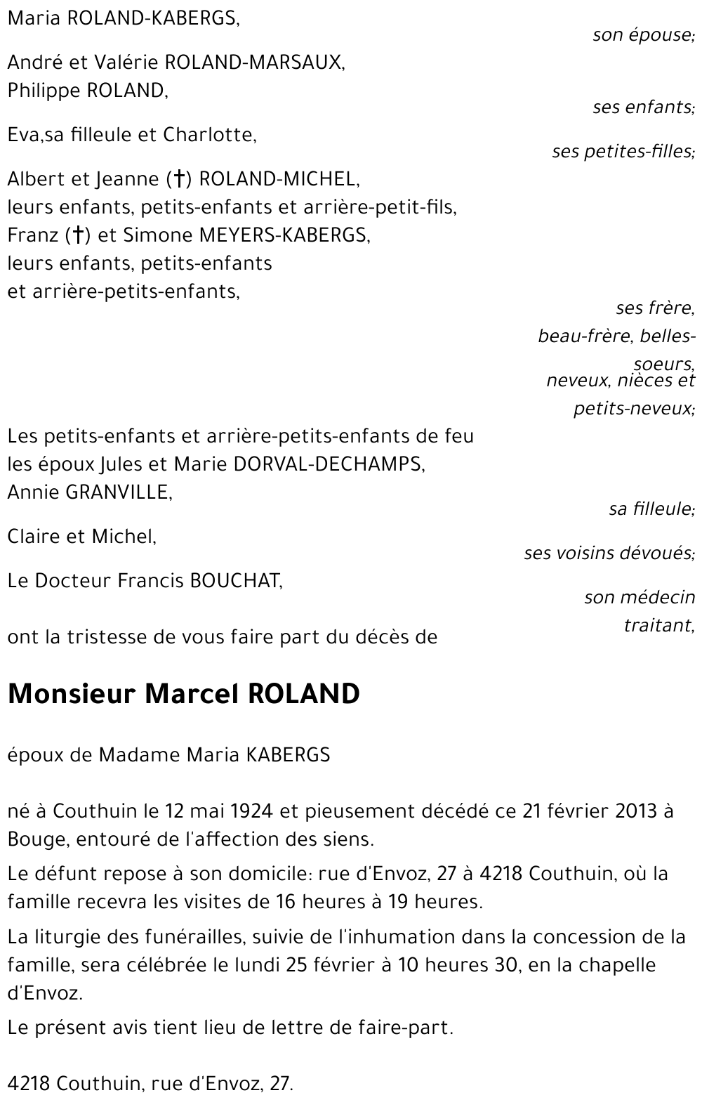 Marcel ROLAND