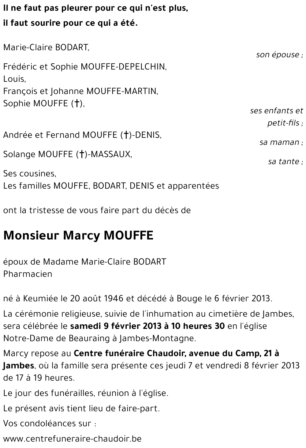 Marcy MOUFFE