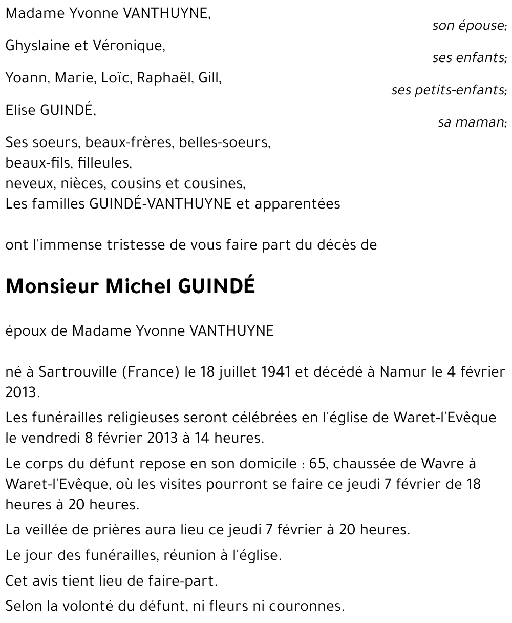 Michel GUINDE