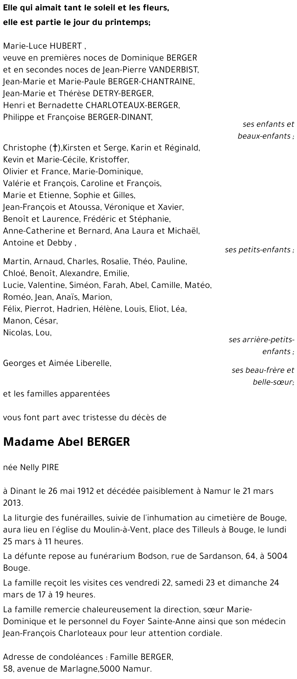 Abel BERGER