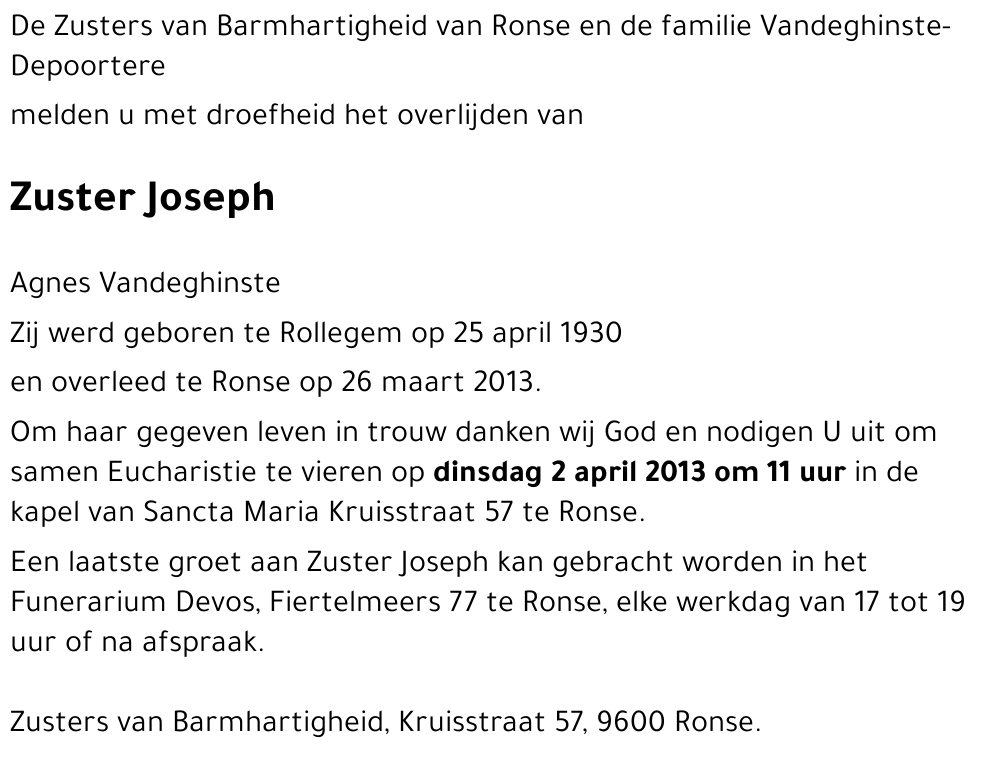 Agnes Vandeghinste