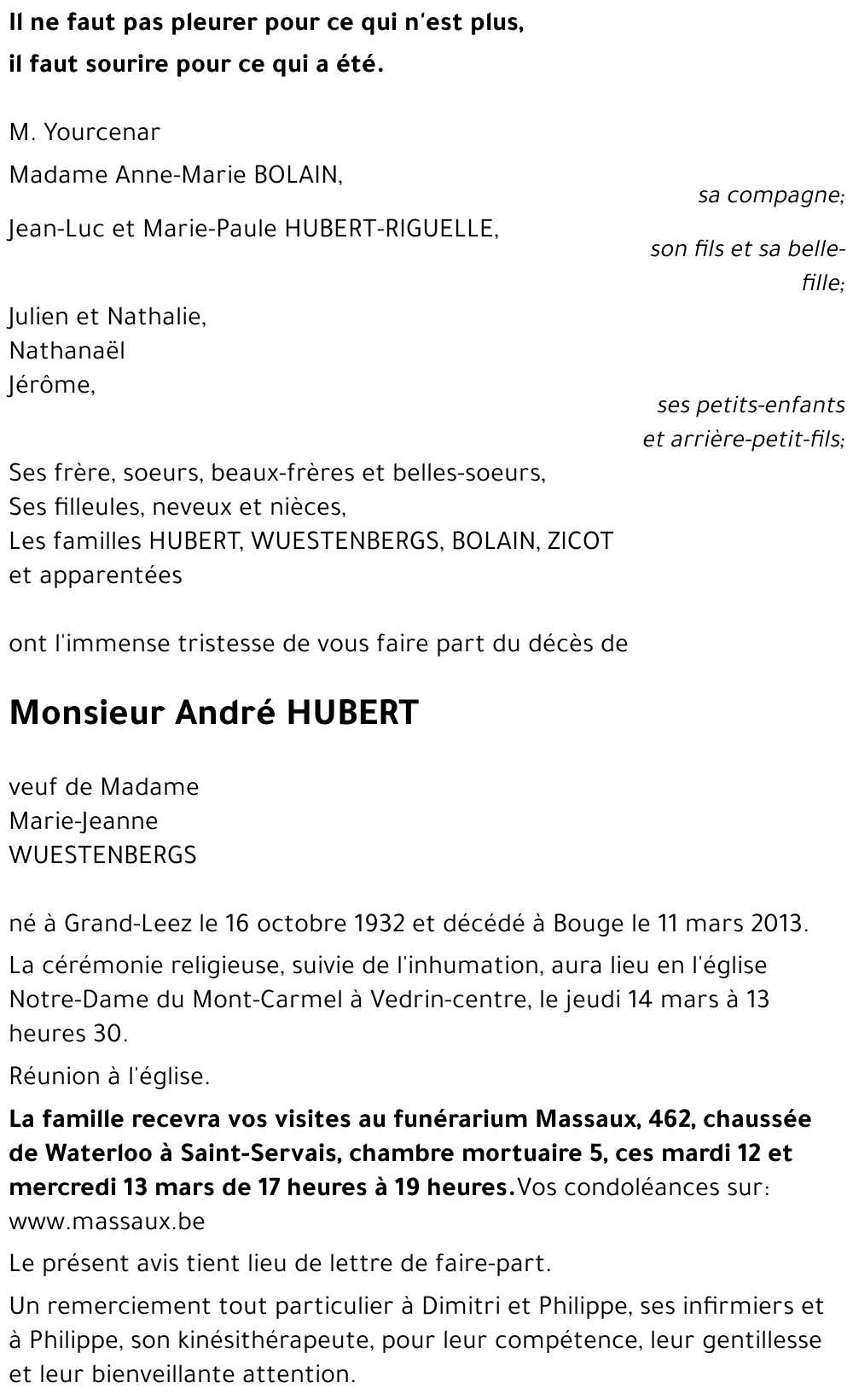 André HUBERT