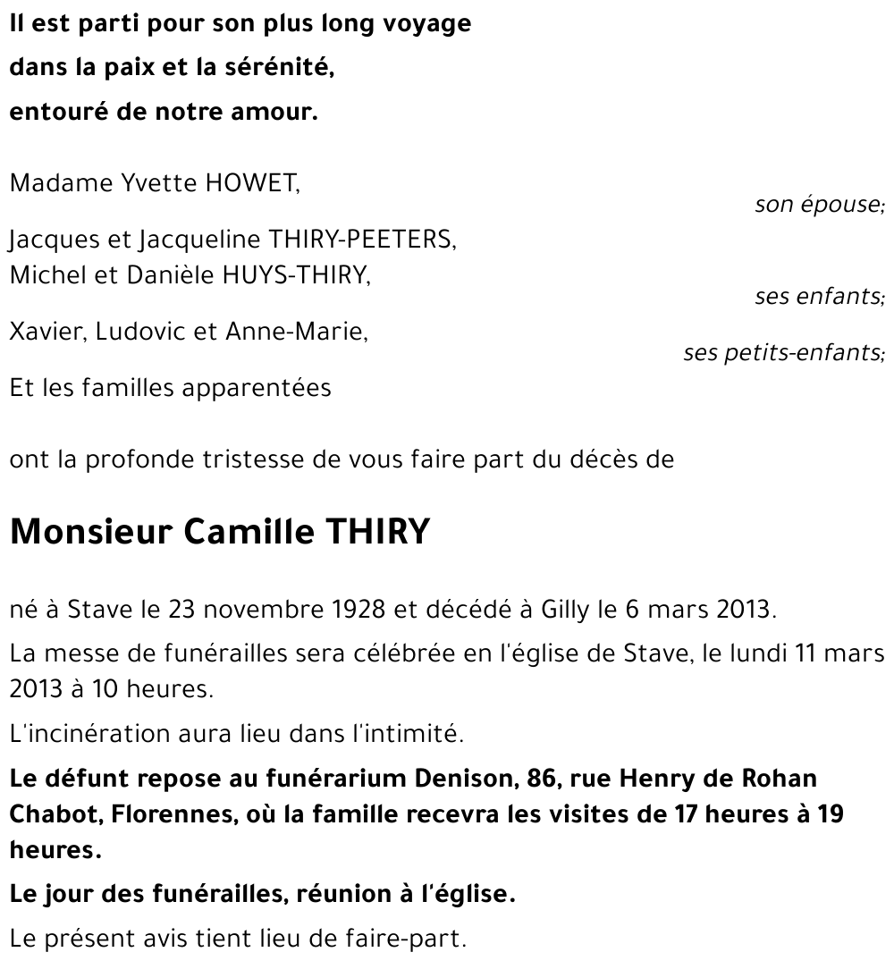 Camille THIRY