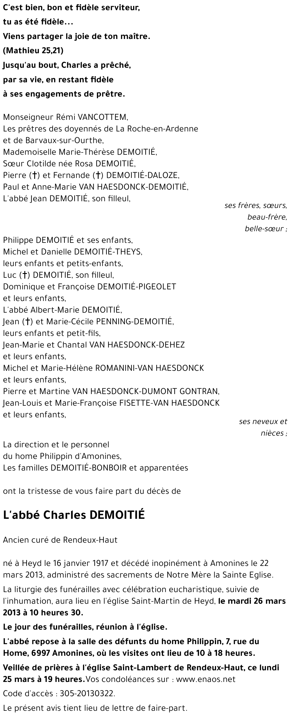 Charles DEMOITIÉ