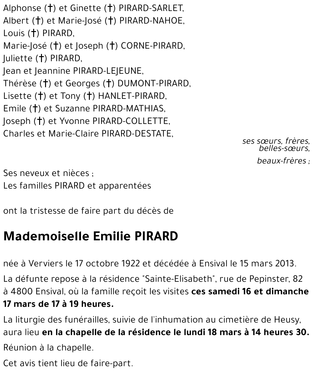 Emilie PIRARD
