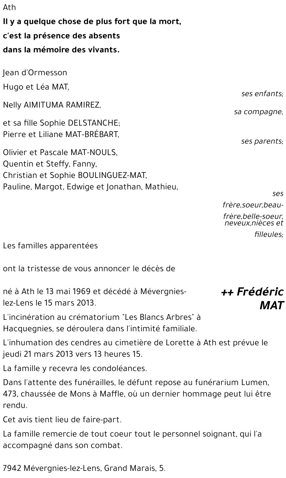 Frédéric MAT