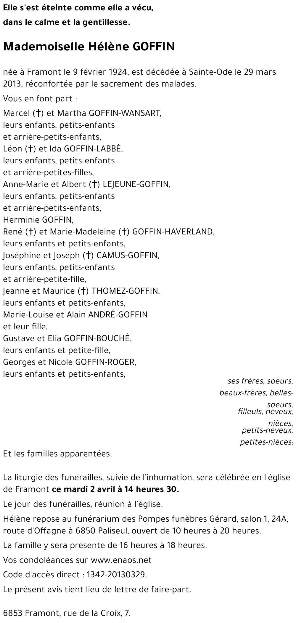 Hélène GOFFIN
