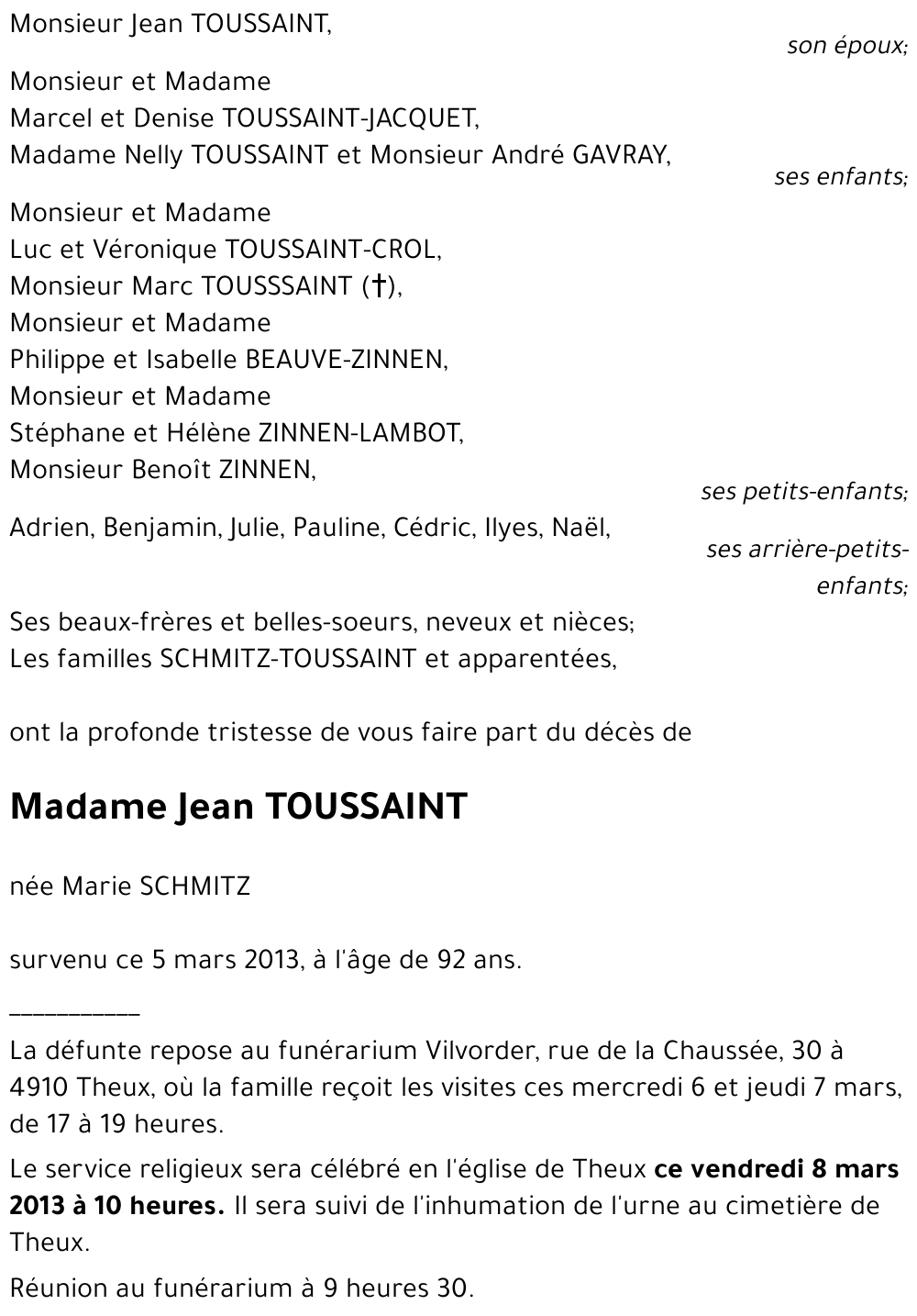 Jean TOUSSAINT