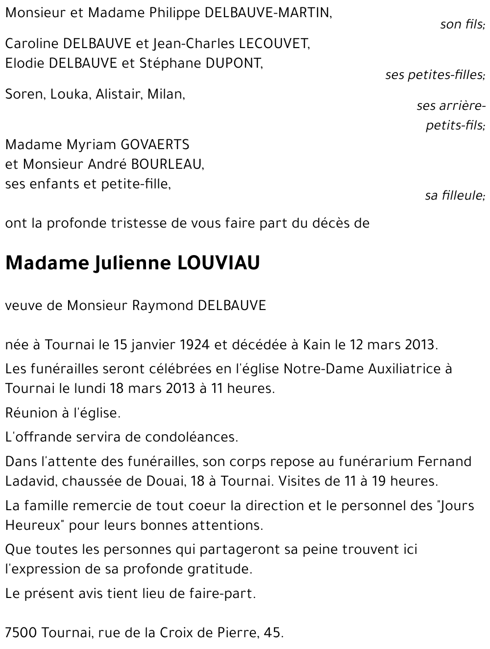Julilenne LOUVIAU