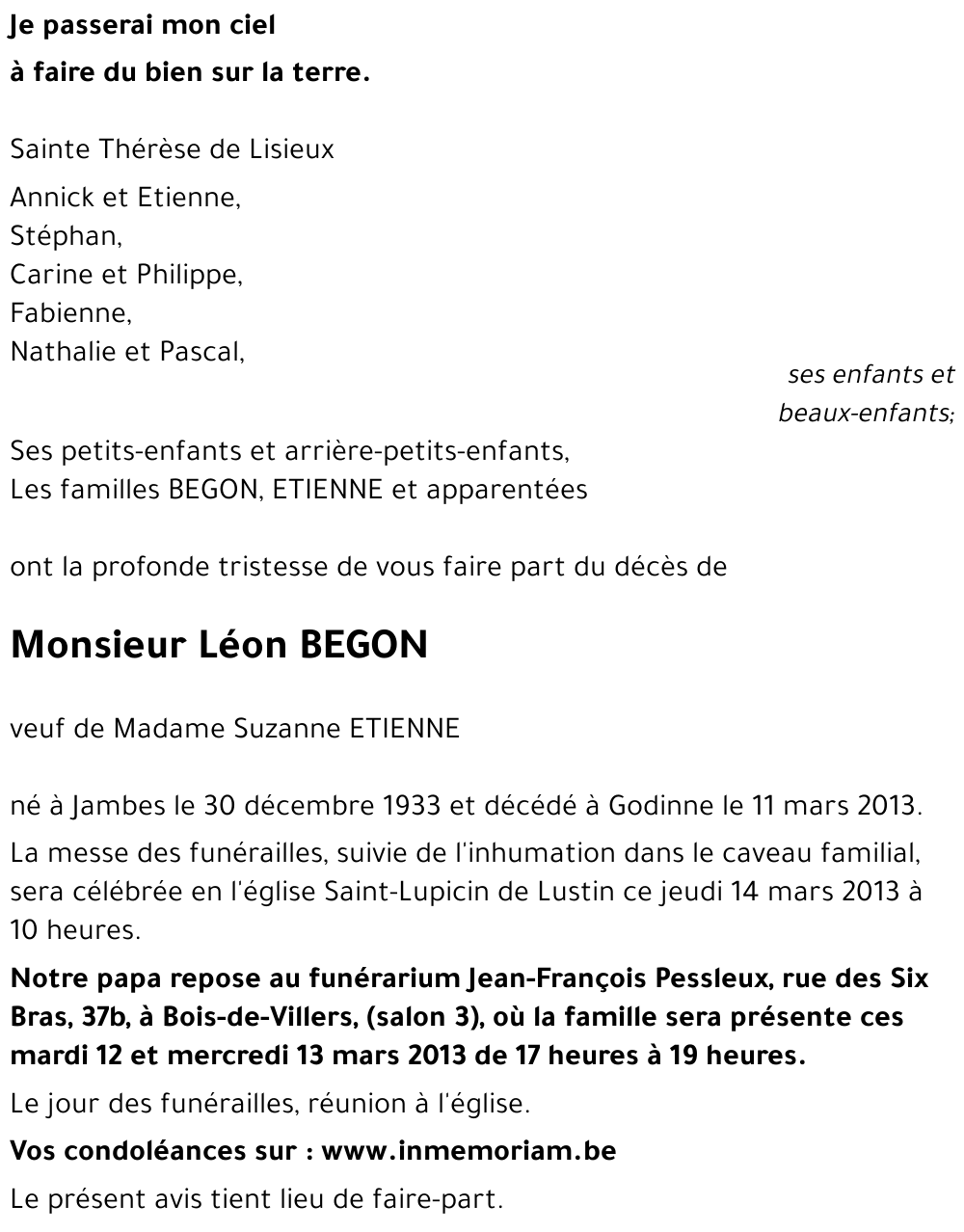 Léon BEGON