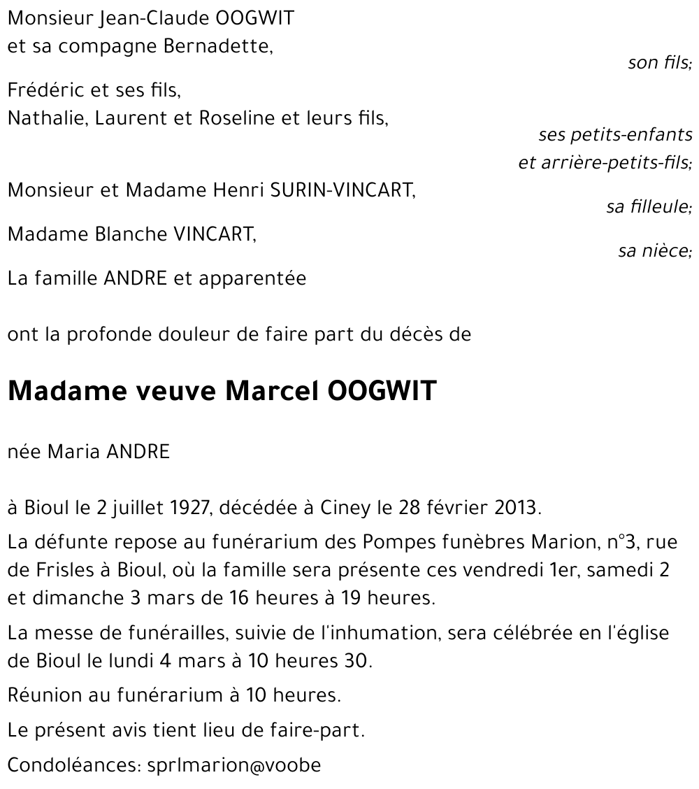 Marcel OOGWIT