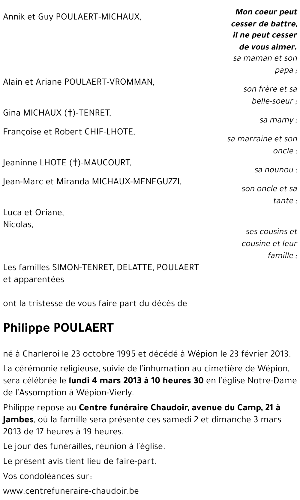 Philippe POULAERT