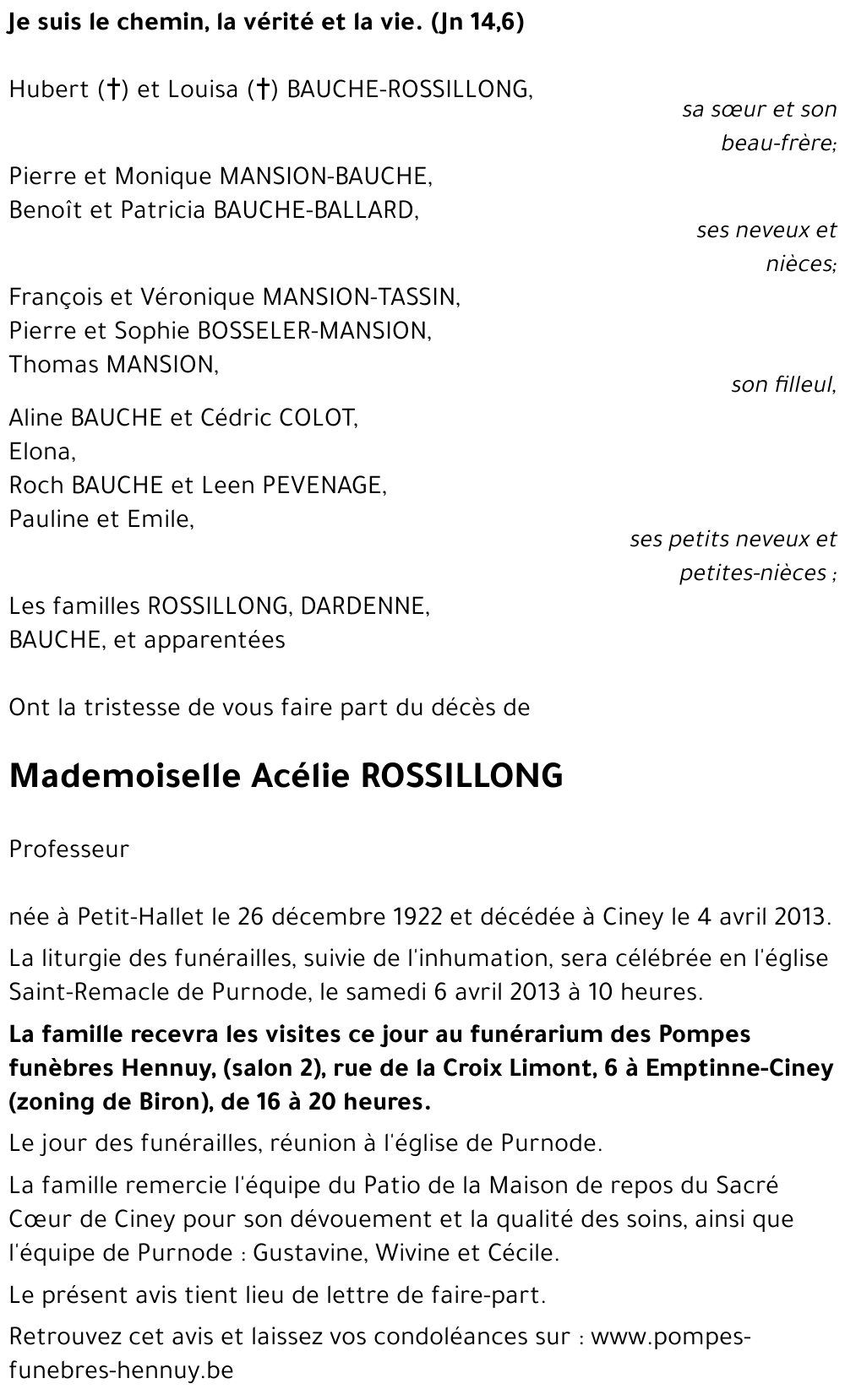 Acélie ROSSILLONG