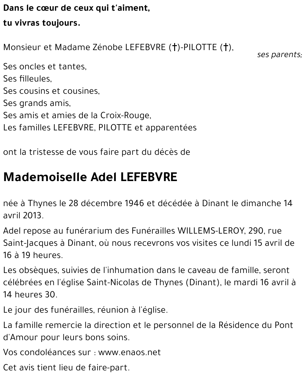 Adel LEFEBVRE