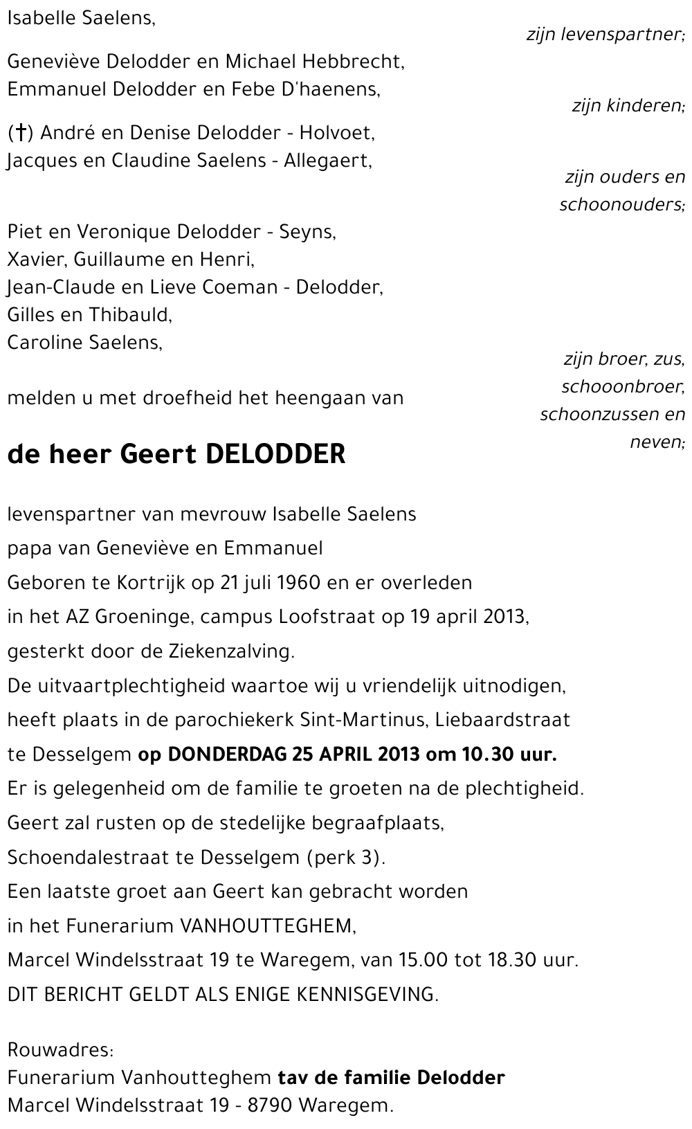 Geert DELODDER