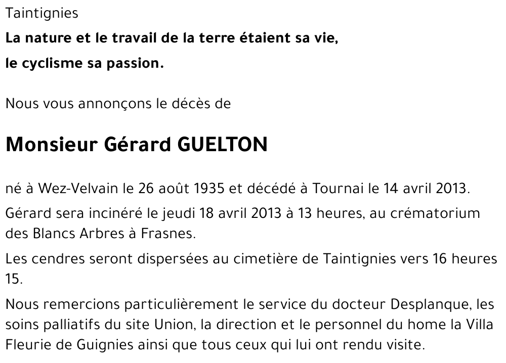 Gérard GUELTON