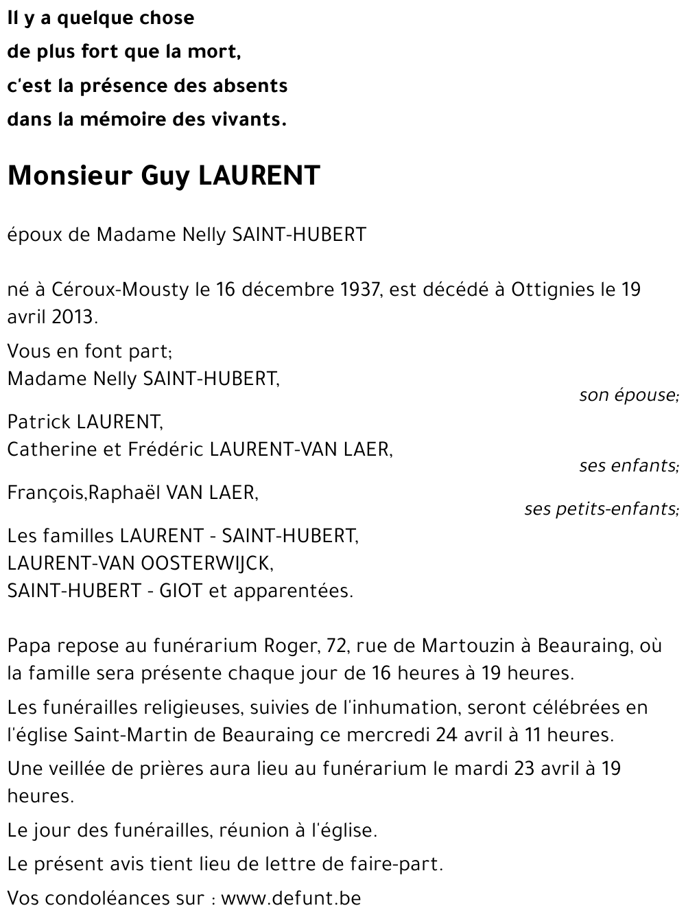 Guy LAURENT