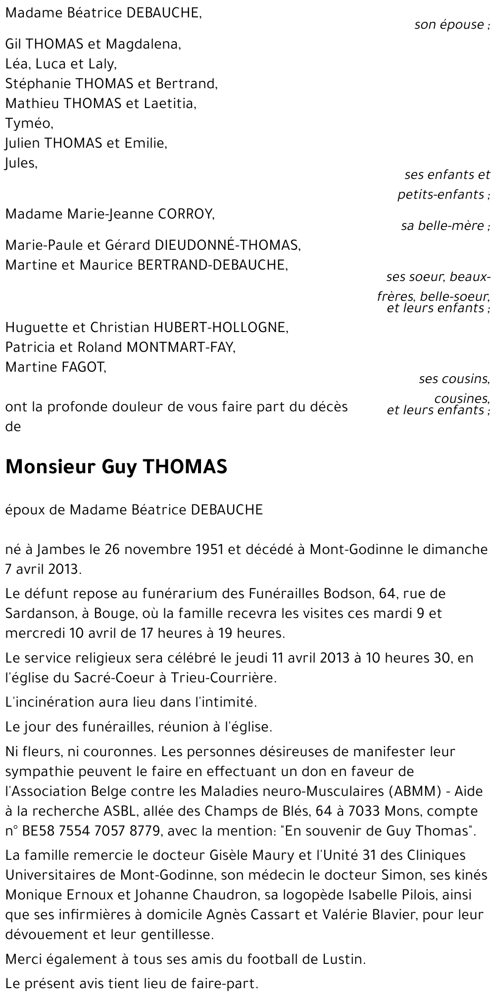 Guy THOMAS