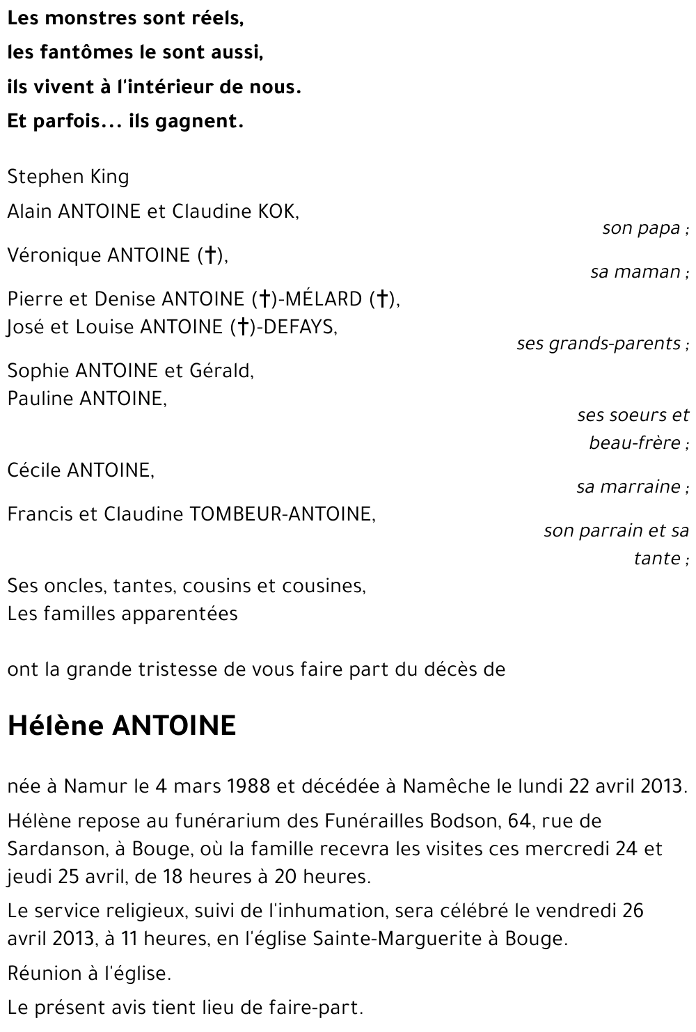 Hélène ANTOINE