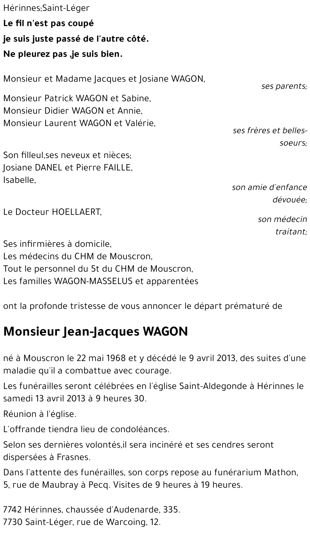 Jean-Jacques WAGON
