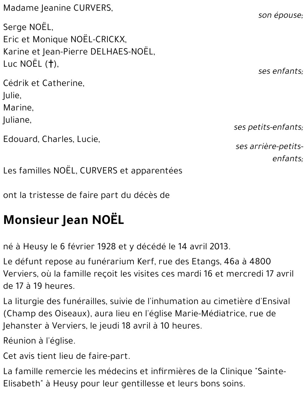 Jean NOËL