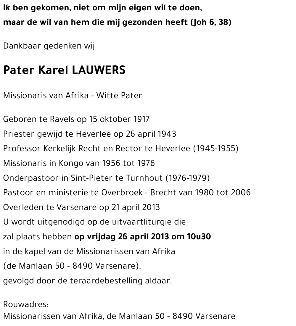 Karel LAUWERS