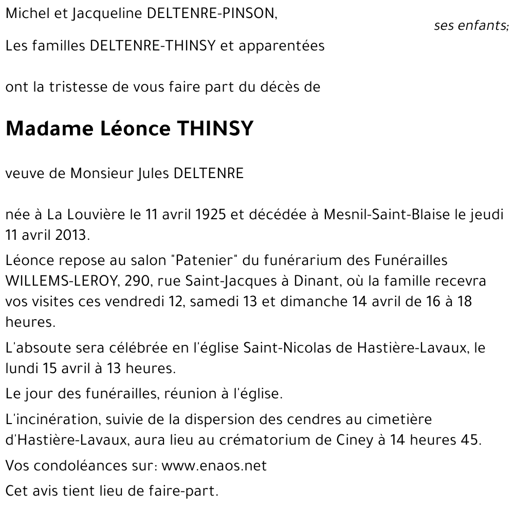 Léonce THINSY