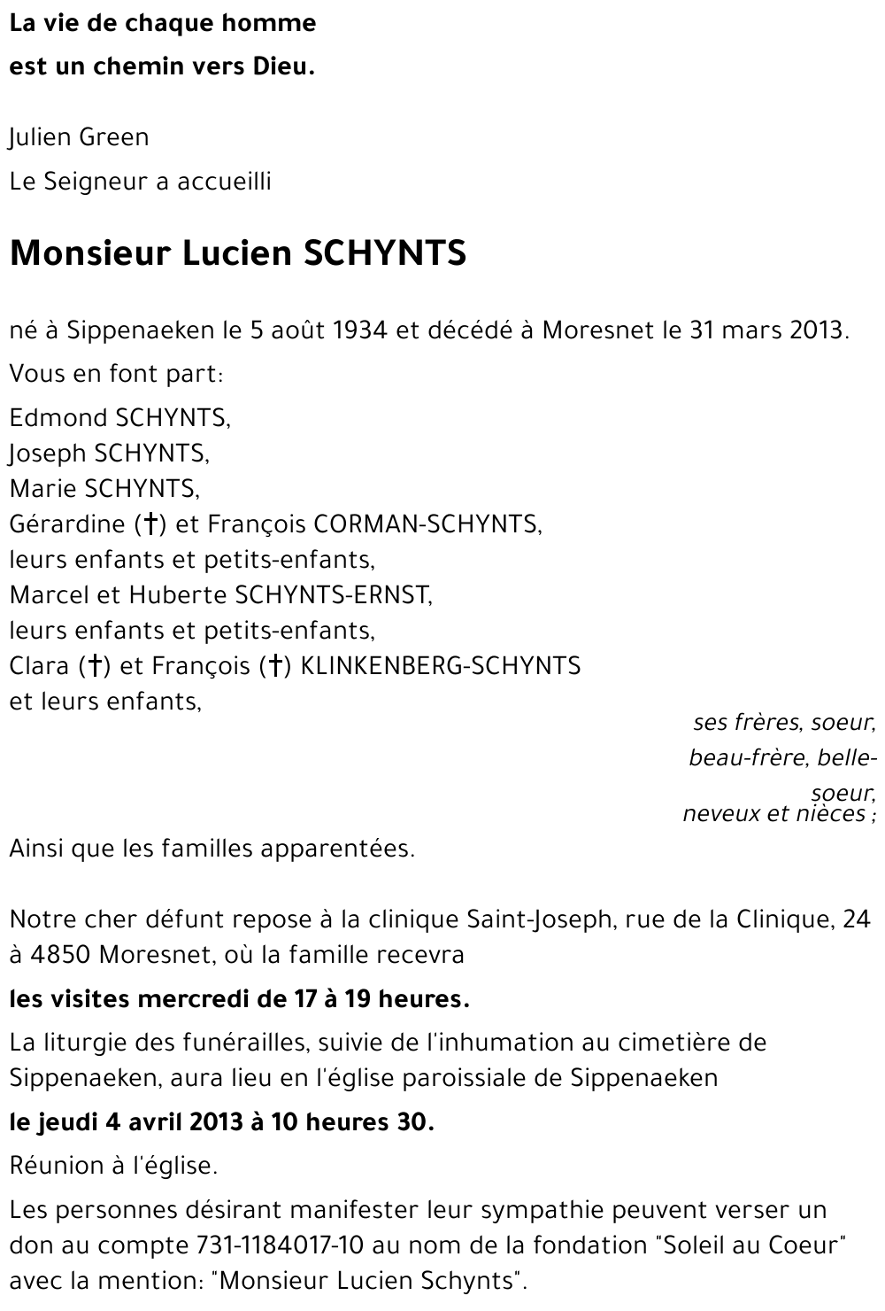 Lucien SCHYNTS